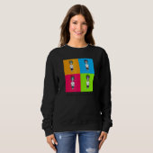 Sweatshirt Art pop (Devant entier)