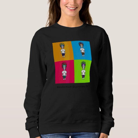 Sweatshirt Art pop (Devant)