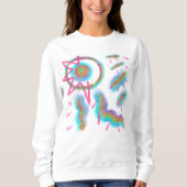 Sweatshirt Art portable Abstrait original (Devant)