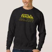 Sweatshirt Art Teacher  Space Backside (Devant)