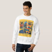 Sweatshirt Art unique (Devant entier)