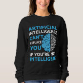 Sweatshirt Artificial Intelligence Algorithm Programmer AI De (Devant)