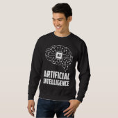 Sweatshirt Artificial Intelligence Geek Tech Data Science Pro (Devant entier)