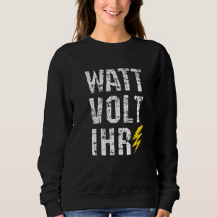 Sweatshirt Artisans électronique Résistante Watt Vo
