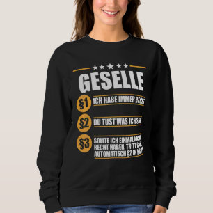 Sweatshirt Artiste en plomberie de réfrigération personnelle