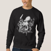 Sweatshirt Artiste Octopus Tool Carpenter Handyman (Devant)