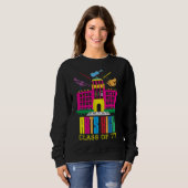 Sweatshirt Arts personnalisables High School Creative Buildin (Devant entier)