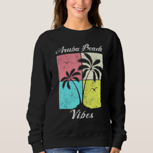 Sweatshirt Aruba Beach Vibes tropicales Vacances Souvenirs 1