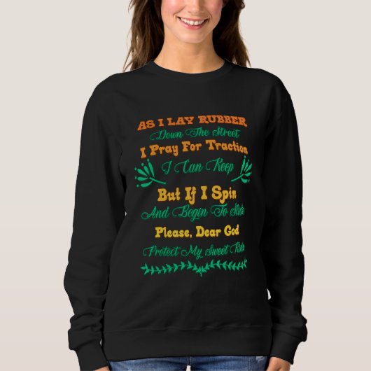 Sweatshirt As I Lay Rubber (Devant)