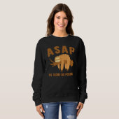 Sweatshirt ASAP Le Plus Lent Possible Slots (Devant entier)