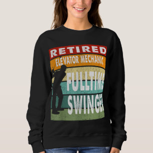 Sweatshirt Ascenseur à la retraite Mécanique à temps plein Sw