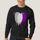 Sweatshirt Asexual Heart (Devant)