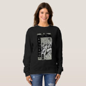 Sweatshirt Asian Japanese samurai fighter (Devant entier)