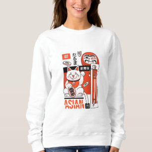 Sweatshirt asiatique