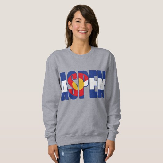 Sweatshirt Aspen Colorado (Devant entier)