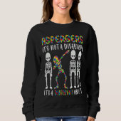 Sweatshirt Aspergers is not a disability it's a different abi (Devant)