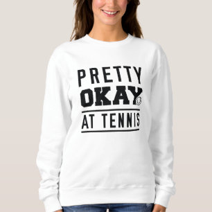 Sweatshirt Assez Bon Au Tennis