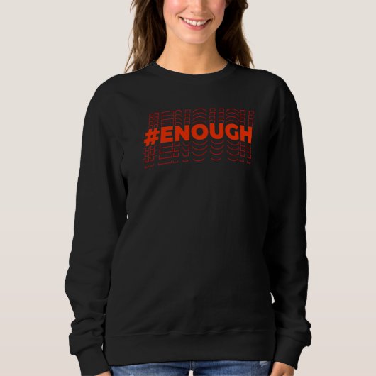Sweatshirt Assez d'orange 10 (Devant)