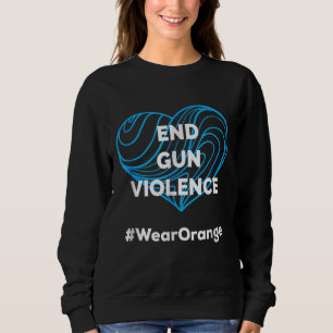Sweatshirt Assez Fin De La Violence Des Armes À Feu Pas De Jo
