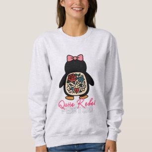 Sweatshirt Assez Rebel Pentoo - Tendance Pingouin Nihiliste