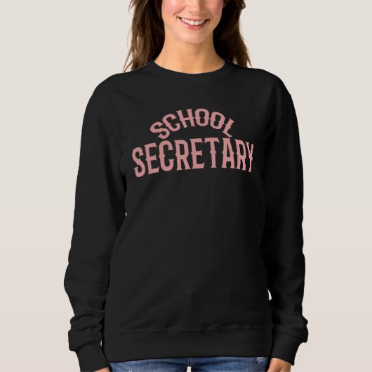 Sweatshirt Assistant administratif Bureau Lady School (Devant)