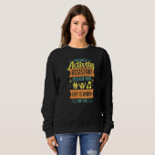 Sweatshirt Assistant d'activité Appréciation Directeur Social (Devant entier)