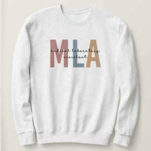 Sweatshirt Assistant de laboratoire Médicale MLA