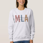 Sweatshirt Assistant de laboratoire Médicale MLA (Devant)