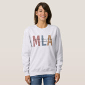 Sweatshirt Assistant de laboratoire Médicale MLA (Devant entier)