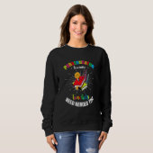 Sweatshirt Assistant d'enseignant auxiliaire parapro Paréduca (Devant entier)