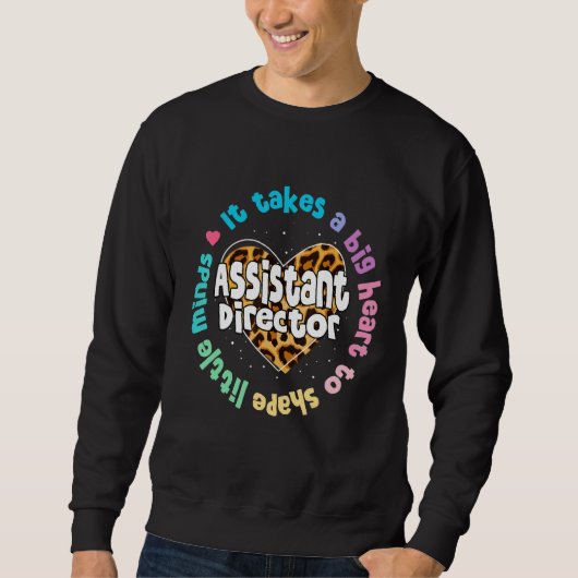 Sweatshirt Assistant Director Appreciation Week Theater Nursi (Devant)