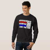 Sweatshirt Assistant Fireworks Director Director Runs, I run (Devant entier)