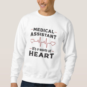 Sweatshirt Assistant Médicale Médecine cardiaque