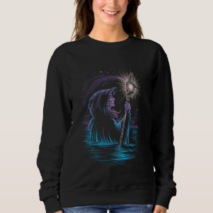 Sweatshirt Assistant Personnel enchanté Magie Spell Illustrat