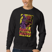 Sweatshirt Assistant Pinball Machine Arcade Joueur Pinball (Devant)