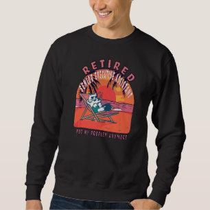 Sweatshirt Assistant principal à la retraite Vintage Retrait