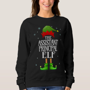 Sweatshirt Assistant Principal Elf Xmas Funky Family Correspo