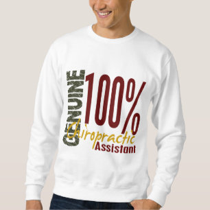 Sweatshirt Assistant véritable de chiropractie