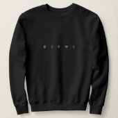 Sweatshirt Astéroïdes Zodiac (Design devant)