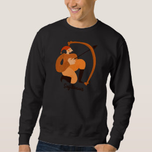 Sweatshirt Astrologie de l'horoscope du zodiaque Sagittaire p