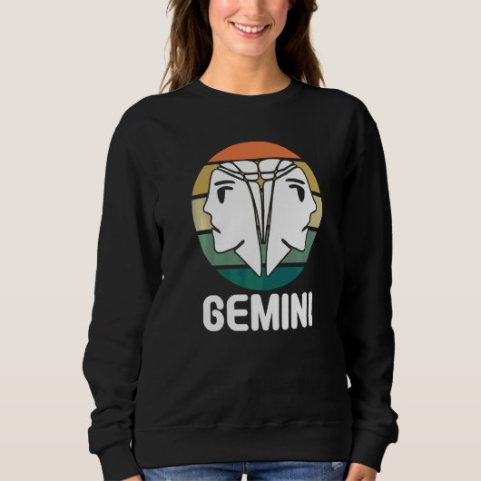 Sweatshirt Astrologie   Gémeaux (Devant)