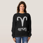Sweatshirt Astrology Aries Zodiac (Devant entier)