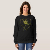 Sweatshirt Astron du système solaire de sonde spatiale Voyage (Devant entier)