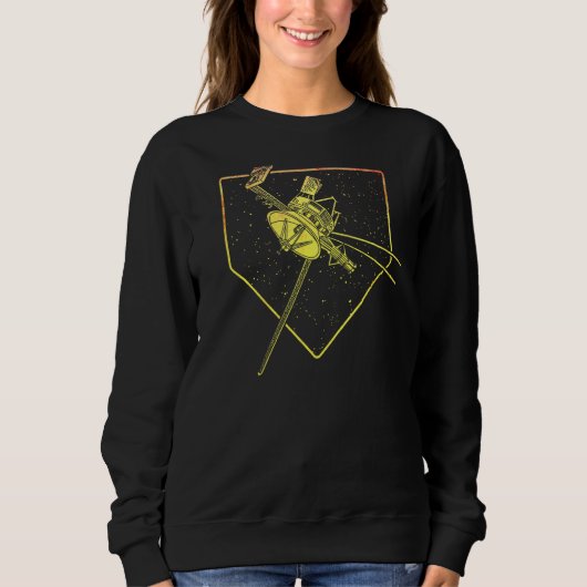 Sweatshirt Astron du système solaire de sonde spatiale Voyage (Devant)