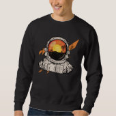 Sweatshirt Astronaut and beach (Devant)
