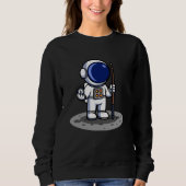 Sweatshirt Astronaut Billiards Adventure (Devant)