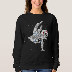 Sweatshirt Astronaut Brésilien Jiu Jitsu Judo Arts Martiaux G