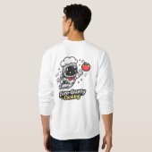 Sweatshirt Astronaut Chef – Love Is My Secret Ingredient 🚀🍳 (Dos entier)