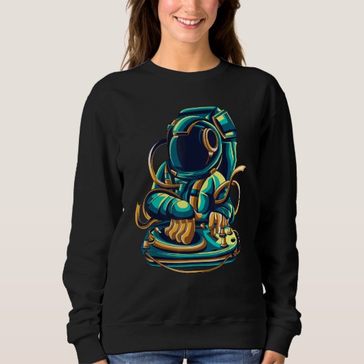 Sweatshirt Astronaut DJ (Devant)