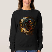 Sweatshirt Astronaut Emerging from Portal (Devant)